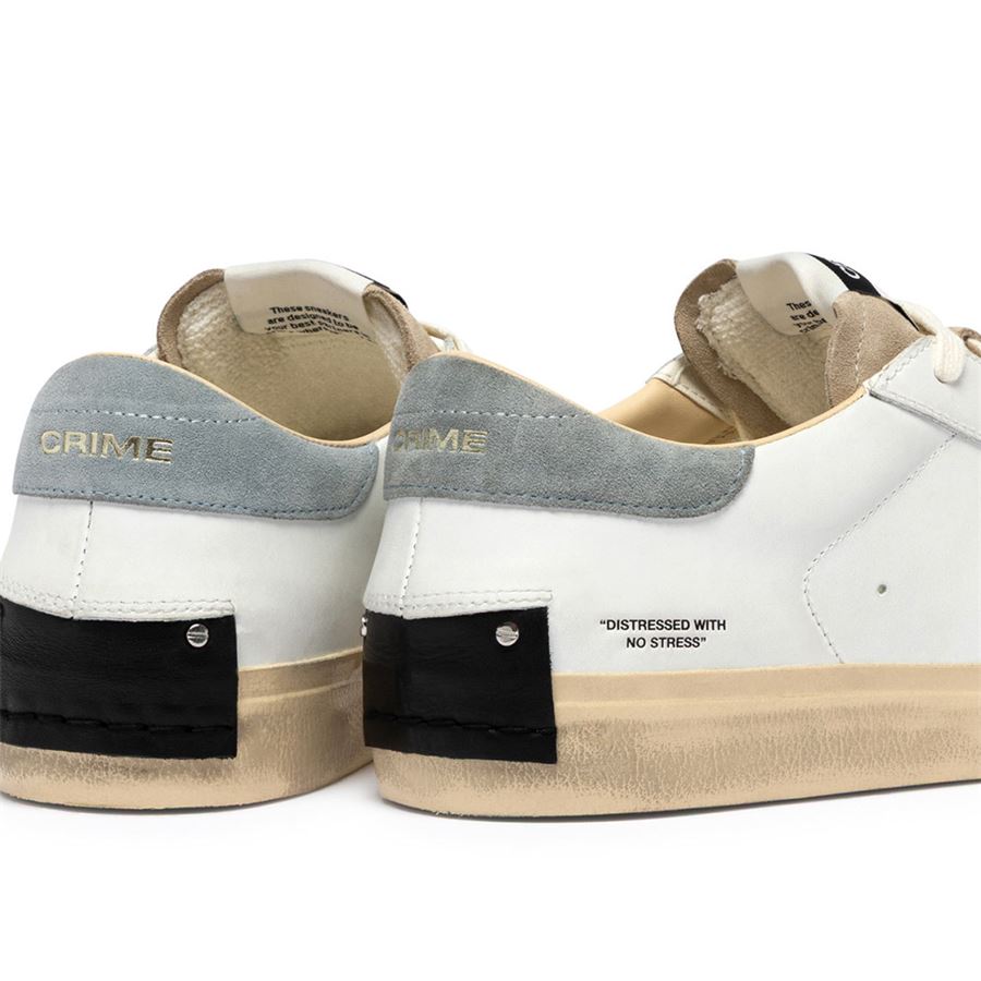Distressed 2.0 stone grey sneakers da uomo Crime London | 19050PP810
